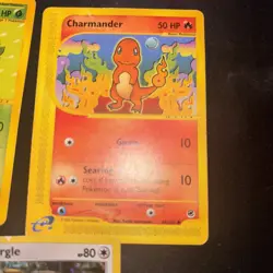 Pokemon TCG Vintage Holo Charmander Bulbasaur Expedition DMG Lot - Image 4