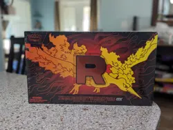 POKEMON TCG TEAM ROCKET'S MOLTRES UPC Ultra Premium Collection Sealed IN HAND - Image 1