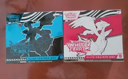 1-Pokemon Black Bolt/1-White Flare Elite Trainer Boxes ETB - Image 1