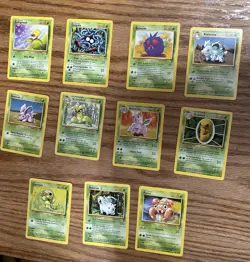 Pokemon Vintage Base Set Collection Common / Uncommon / Rare NM-MP - Image 3