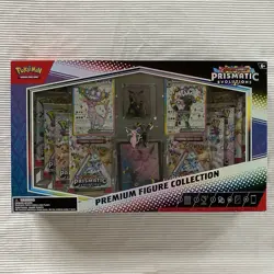 Pokemon TCG Scarlet & Violet Prismatic Evolutions Premium Figure Collection - Image 1