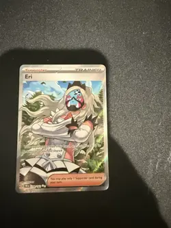 Pokemon TCG Temporal Forces Eri Trainer Holo Ultra Rare - Image 1