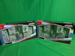 Pokemon TCG Prismatic Evolutions Premium Figure Collection | SEALED Lot Of 2 - Image 2
