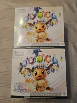 1 Brand New Sealed Pokemon Prismatic Evolutions ETB Elite Trainor Box FAST SHIP - Image 1