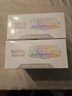 1 Brand New Sealed Pokemon Prismatic Evolutions ETB Elite Trainor Box FAST SHIP - Image 2