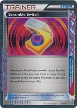 Scramble Switch (#129/135) - Holofoil BW - Plasma Storm MP Pokemon - Image 1