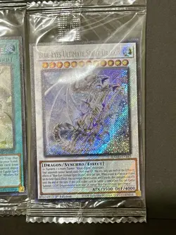 Maiden Of White + Wishes + Ultimate Spirit Dragon | HOLO BLEED SEALED! | YuGiOh! - Image 4