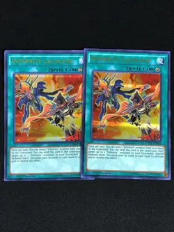 YUGIOH INFERNITY LAUNCHER DUSA-EN082 1ST ULTRA X2 NM - Image 1