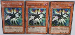 Yugioh 3x Infernity Beetle TSHD-EN014 Rare 1st Edition Near Mint Playset - Image 2