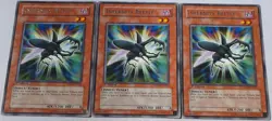 Yugioh 3x Infernity Beetle TSHD-EN014 Rare 1st Edition Near Mint Playset - Image 3