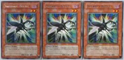 Yugioh 3x Infernity Beetle TSHD-EN014 Rare 1st Edition Near Mint Playset - Image 5