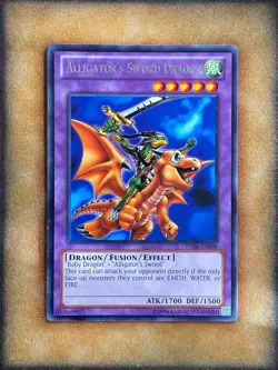 Yugioh Alligator's Sword Dragon TU08-EN008 Rare LP - Image 1