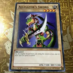 Alligator's Sword - LDK2-ENJ08 - Common - 1st Edition LP - Image 1