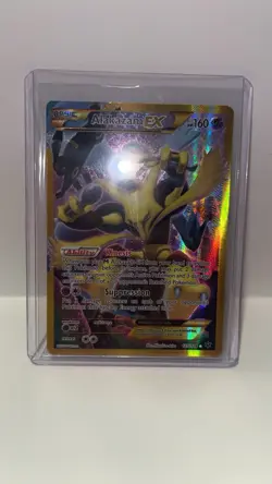 Pokemon TCG Alakazam EX Holo Ultra Rare 2016, 125/124 Card - Image 2