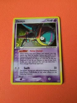 Pokemon TCG Deoxys Holo EX Emerald Card 2/106 - Image 1