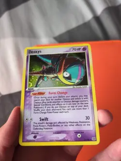 Pokemon TCG Deoxys Holo EX Emerald Card 2/106 - Image 5