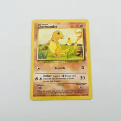 Charmander - 46/102 - Pokemon Base Set Unlimited common Card WOTC - Image 3