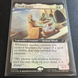 Monk Gyatso - Extended Art Foil - Card #0173 - MTG - Avatar: The Last Airbender - Image 1