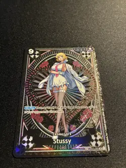 One Piece Card Game CCG TCG Stussy OP07-85 SP - Image 2