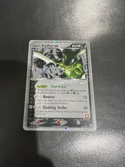 Team Rocket's Scyther ex 102/109 Pokemon EX Team Rocket Returns LP Card - Image 1