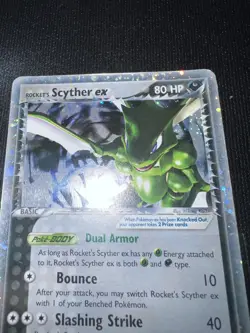 Team Rocket's Scyther ex 102/109 Pokemon EX Team Rocket Returns LP Card - Image 2