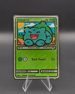 Bulbasaur - Kebangkitan Kedua - Selada Gambar Pokemon Fan Art Card - Image 1