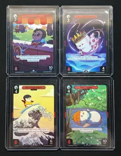 75 Foil Card Lot: Vibes Enter The Huddle Pudgy Penguins All Foil List Pics 1st - Image 2
