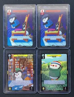 75 Foil Card Lot: Vibes Enter The Huddle Pudgy Penguins All Foil List Pics 1st - Image 4
