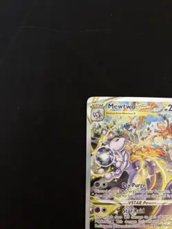 Pokemon TCG Crown Zenith Mewtwo VSTAR Holo Rare Card GG44/GG70 Galarian Gallery - Image 3