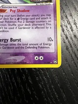 Gardevoir 9/108 EX Power Keepers Rare Holo Pokemon Card STAMPED - Image 4