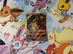 Pokemon TCG Team Rockets Meowth Card 203/182 Destined Rivals Set - Image 1