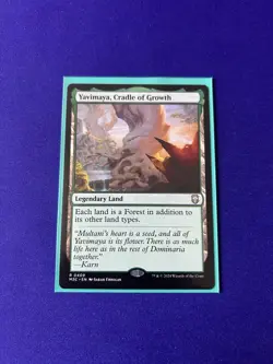 Yavimaya, Cradle of Growth NEAR MINT #409 Modern Horizons 3 Regular Card - Image 1