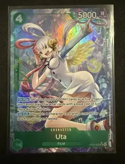 Uta (Alt Art) OP13-023 SR Carrying on His Will - ONE PIECE Card Game ENGLISH - Image 3