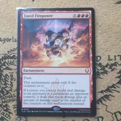 Fated Firepower M 0132 Avatar: The Last Airbender MTG - Image 1