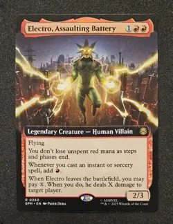 Electro, Assaulting Battery (Extended Art) Marvel's Spider-Man - Image 1