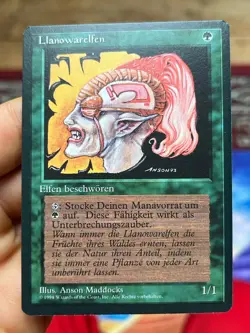 4x German FBB Llanowar Elves • Pack Fresh • MTG (1725) - Image 2