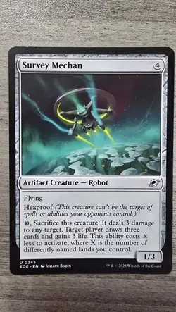 x4 Survey Mechan (U) #245 Edge of Eternities MTG Near Mint - Image 1