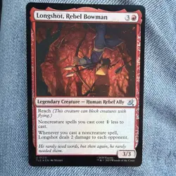 MTG - Avatar: The Last Airbender - Longshot, Rebel Bowman - NM - Foil - Image 1