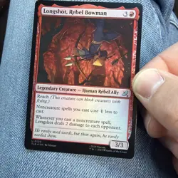 MTG - Avatar: The Last Airbender - Longshot, Rebel Bowman - NM - Foil - Image 2