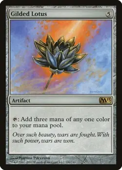 Magic The Gathering MTG GILDED LOTUS Magic 2013 NM Near Mint - Image 1