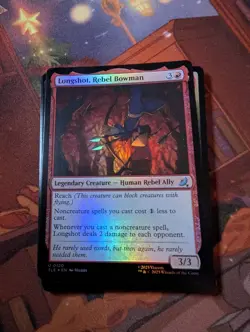 MTG - Avatar: The Last Airbender - Longshot, Rebel Bowman - NM - Foil - Image 1