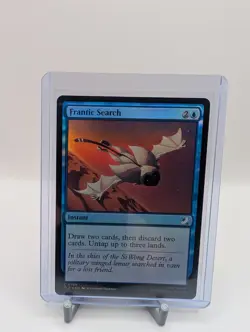 Frantic Search Magic the Gathering MTG Avatar: the Last Airbender Foil - Image 1