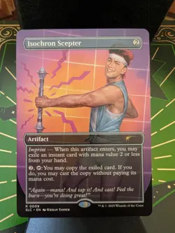 Isochron Scepter Secret Lair Encyclopedia of Magic NM MTG - Image 1