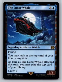 Magic: The Gathering - Final Fantasy #60 The Lunar Whale - Image 1