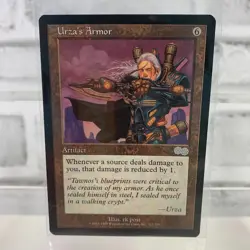 1998 Magic The Gathering: Urza's Saga Urza's Armor 313/350 - Image 1