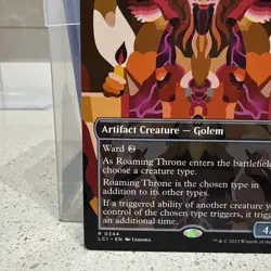 Roaming Throne Borderless the Lost Caverns of Ixalan Regular Mint Condition - Image 5