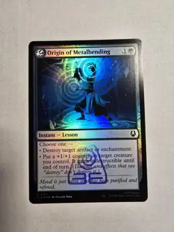 Origin of Metalbending Avatar: The Last Airbender Foil - Image 1