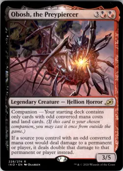 Ikoria: Lair of Behemoths #228 Obosh, the Preypiercer - Image 1