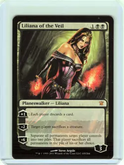 Liliana of the Veil Innistrad MTG (LP) - Image 1