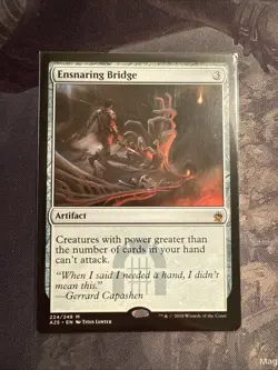 Ensnaring Bridge Magic The Gathering Mtg Masters 25 Regular - Image 1